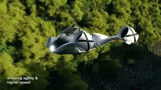 AIRWOLF 1 - HOVERBIKE OF THE FUTURE!
