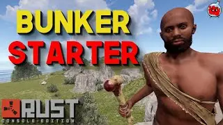 Build the Ultimate Bunker Starter Base in Rust Console Old Gen 🏹