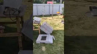 Обсушка рамок.