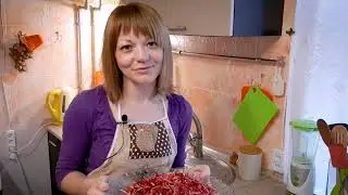 САЛАТ "ЩЁТКА". Вкусный-вкусный рецепт салата! Простой Рецепт Салата.