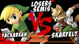 Hypespotting 4 - Yackabean (Toon Link) vs Skarfelt (Fox) - Smash 4 - Losers Semis