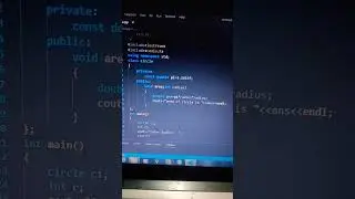 area of circle in c++