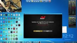 The firmware, rolled back firmware Minelab Equinox 600/800