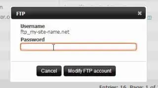 How to change an FTP password - OzeVision Web Hosting Tutorial