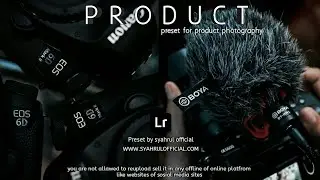 🔴How To Edit PRODUCT Photography ] Lightroom cc preset xmp Free download