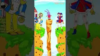 Who Will Baby JAX Help? Pomni Mother or Skibidi Toilet??? | Funny Animation 