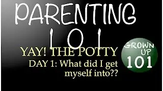 Cold Turkey potty training: DAY 1