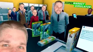 УСТРАНИЛ ВСЕХ КОНКУРЕНТОВ: ЦЕЛЫЙ ГОРОД ИДЁТ к НАМ! ➤ Supermarket Simulator #7