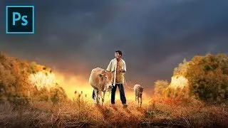 Photoshop Human Manipulation Tutorials - Dramatic Light Effect