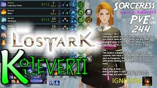 Lost Ark SORCERESS PvE Build for Leveling, Chaos Dungeon, Cube & Tower