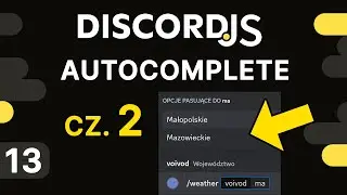 Discord Bot od podstaw w DiscordJS (#13) Kilka opcji autouzupełniania komend (autocomplete)