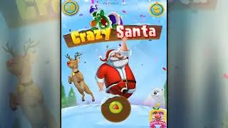 Crazy Santa Adventure - Gameplay Video | Games for Kids