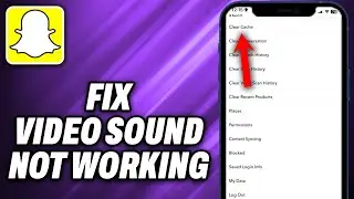 How To Fix Snapchat Video Sound Not Working (2024) - Quick Help