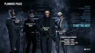 Streaming some Payday 2 with my mates
