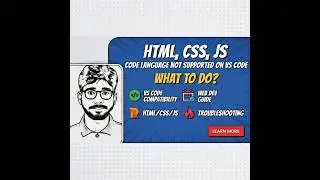 Stop Clicking Run! Fix “Language Not Supported” in VS Code (HTML CSS JS)