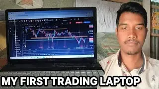 My new laptop for trading, My first laptop unboxing #unboxing