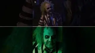 Beetlejuice (1988) Comparison With #beetlejuicebeetlejuice (2024) Side By Side.