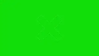 Modern & Minimalist Cross - Green Screen 4k FREE DOWNLOAD