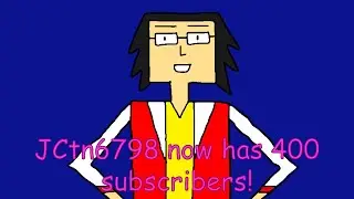 JCtn6798 now has 400 subscribers!