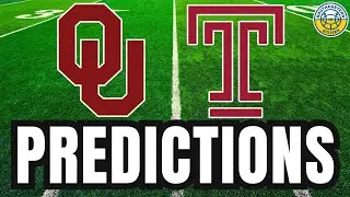 Oklahoma vs. Temple PREDICTIONS | 2024 College Football Predictions
