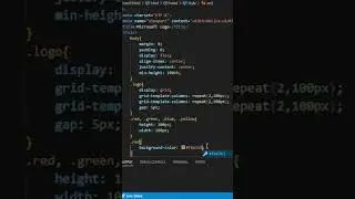 Microsoft Logo Using HTML & CSS | #shorts #shortvideo #shortsfeed #trending