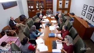 Town of Victor, Town Board Bill Pay Meeting 12/22/2025