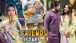 AREEB K BACHPAN K DOST KI TARAF SY IFTARI😍 | Gari Main Roza Kholna Para 😱 | Iftari Main Sushi Khai 😂