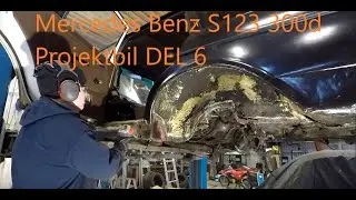 Mercedes Benz S123 300d Projektbil DEL 6