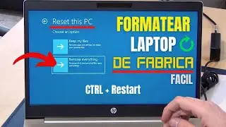 ✌️RESTABLECE TU LAPTOP COMO DE FÁBRICA - 💻 (Windows 11, 10, 8) Paso a Paso muy Fácil
