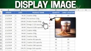 How to Show an Image when Hovering Over a Cell in Excel | Display a Photo Automatically