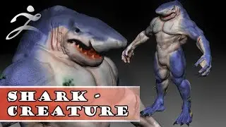 Shark - Concept Art (Zbrush)