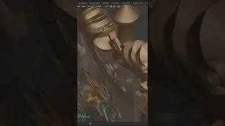 Sculpting In Blender - Weapons & Shields / 13 