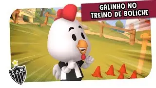 Galinho no treino de boliche - Liga dos Mascotes - Atlético MG EP 11