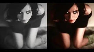 Photoshop'ta Siyah ve Beyaz fotoğrafları hızlı ve kolay renklendirme tekniği