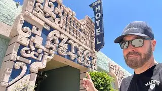 100 YEAR OLD AZTEC HOTEL ROUTE 66
