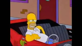 Los Simpson - Homer, el loco de la mecanica