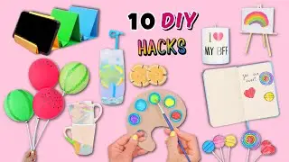 10 DIY - FANTASTIC HACKS AND CRAFTS YOU CAN DO AT HOME - Cool Things To Do in 5 Minutes