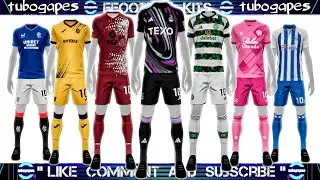 New Kits! Cinch Scottish Premiership Kits eFootball 2024🔥
