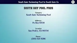 Top 10 South Gate Swimming Pool In South Gate Ca