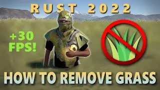 RUST: How to Remove Grass | STILL WORKING FPS BOOST RUST 2026