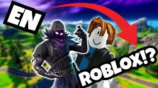 JUGUE LA COPIA DE FORTNITE EN ROBLOX Y ME EXCITO!!!😱😎😈