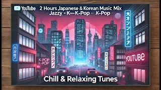 2 Hours Japanese & Korean Music Mix – Jazzy, K-Pop, J-Pop | Chill & Relaxing Tunes