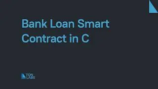 Bank Loan Smart Contract in C