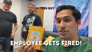 Employee Gets FIRED (Not Clickbait) *EMOTIONAL*