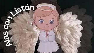 Cómo hacer alas de Angel para el día de muertos | Tutorial