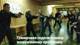 Огневая подготовка курсантов Колледжа полиции