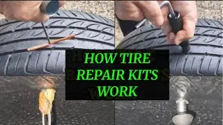 how tire repair kits work-tubeless tyre puncture repair inside