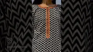 Stylish Neck Design ❤️ #neckdesign #ladiesfashion #neckdesignwithlace #neckline