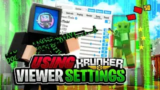 Trying VIEWER SETTINGS in KRUNKER (Part 1)