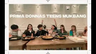 Prima Donnas Teens Mukbang and Who's most likely too- Vlog 49